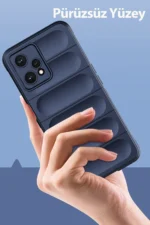 Uray store Realme 9 Pro 5G Kılıf Optimum Silikon - Bordo - Görsel 4
