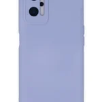 Uray store Realme 9i 4G Kılıf Nano içi Kadife Silikon - Lila