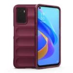 Uray store Realme 9i 4G Kılıf Optimum Silikon - Bordo