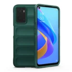 Uray store Realme 9i 4G Kılıf Optimum Silikon - Koyu Yeşil