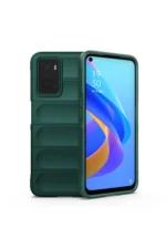 Uray store Realme 9i 4G Kılıf Optimum Silikon - Koyu Yeşil