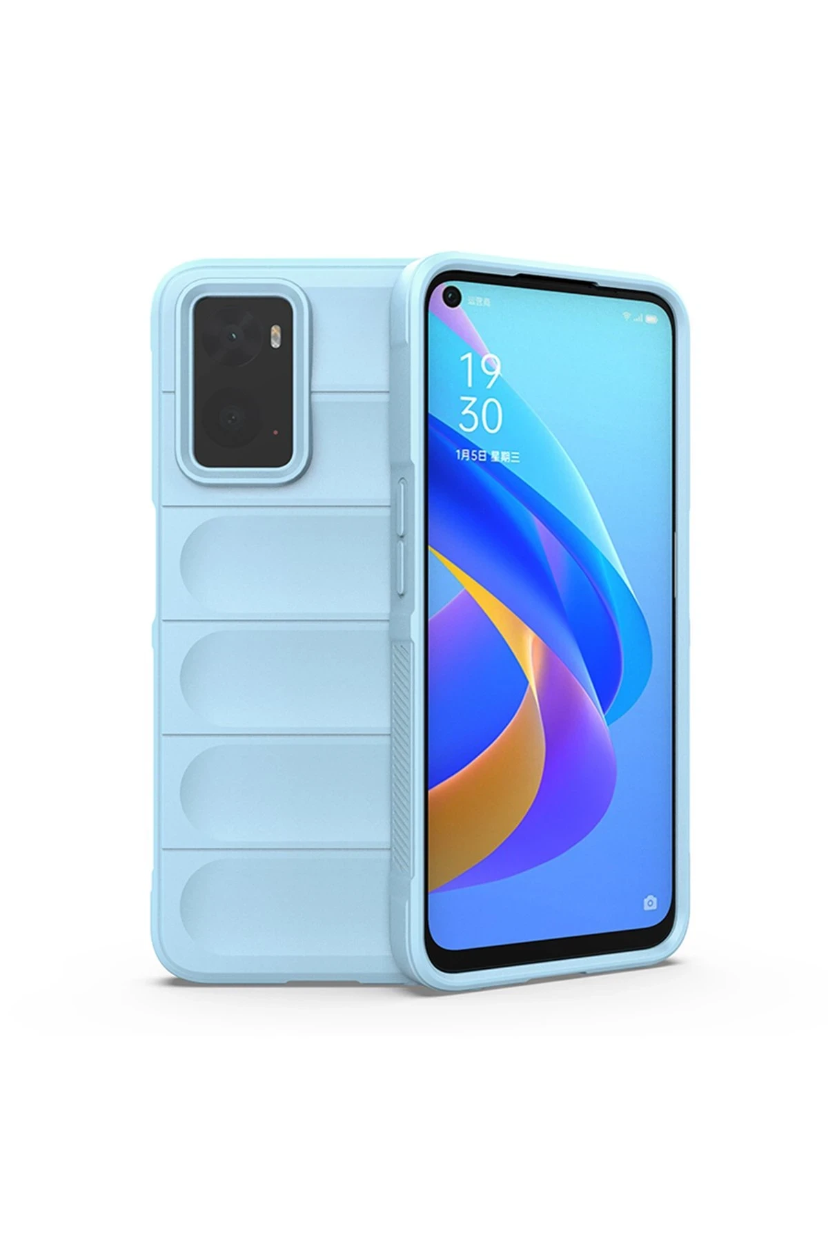 newface-realme-9i-4g-kilif-optimum-silikon-sky-blue-default Uray store Realme 9i 4G Kılıf Optimum Silikon - Sky Blue - Görsel 1