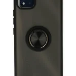 Uray store Realme C11 2021 Kılıf Montreal Yüzüklü Silikon Kapak - Siyah