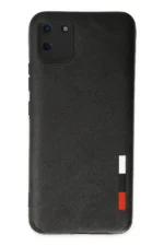 Uray store Realme C11 Kılıf Loop Deri Silikon - Siyah