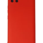 Uray store Realme C11 Kılıf Nano içi Kadife Silikon - Kırmızı