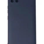 Uray store Realme C11 Kılıf Nano içi Kadife Silikon - Lacivert