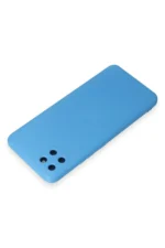 Uray store Realme C11 Kılıf Nano içi Kadife Silikon - Mavi - Görsel 3