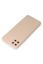 Uray store Realme C11 Kılıf Nano içi Kadife Silikon - Pudra - Görsel 3