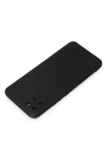 Uray store Realme C11 Kılıf Nano içi Kadife Silikon - Siyah - Görsel 3