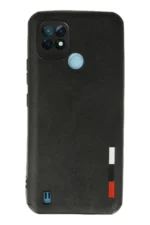 Uray store Realme C21 Kılıf Loop Deri Silikon - Siyah