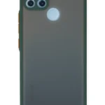 Uray store Realme C21Y Kılıf Montreal Silikon Kapak - Yeşil