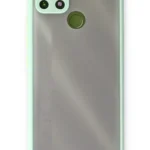 Uray store Realme C25 Kılıf Montreal Silikon Kapak - Turkuaz