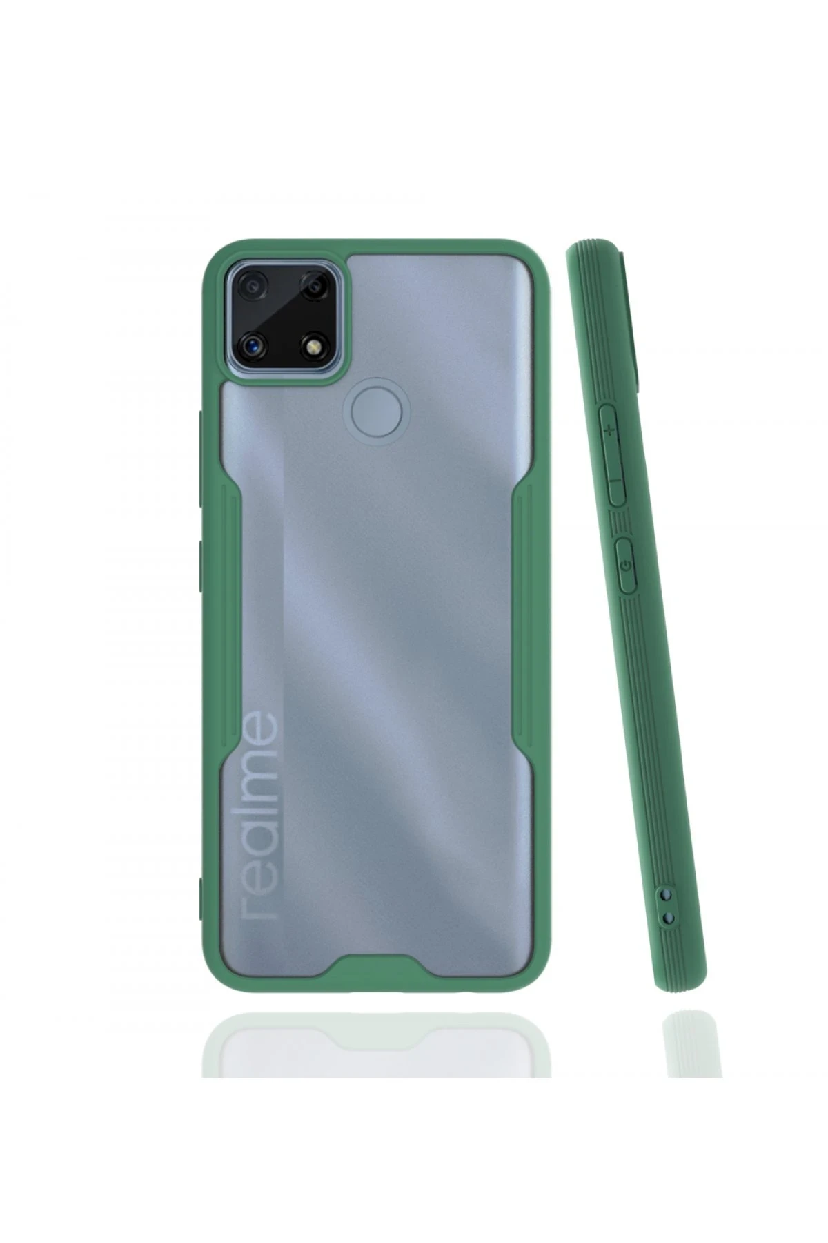 newface-realme-c25-kilif-platin-silikon-yesil-default Uray store Realme C25 Kılıf Platin Silikon - Yeşil - Görsel 1
