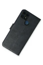 Uray store Realme C25 Kılıf Trend S Plus Kapaklı Kılıf - Lacivert - Görsel 2