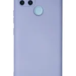 Uray store Realme C25Y Kılıf Nano içi Kadife Silikon - Lila