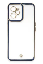 Uray store Realme C35 Kılıf Liva Lens Silikon - Mavi - Görsel 2