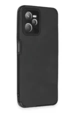 Uray store Realme C35 Kılıf Loop Deri Silikon - Siyah - Görsel 2