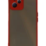 Uray store Realme C35 Kılıf Montreal Silikon Kapak - Kırmızı