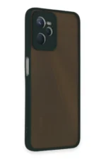 Uray store Realme C35 Kılıf Montreal Silikon Kapak - Yeşil - Görsel 2