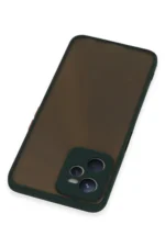 Uray store Realme C35 Kılıf Montreal Silikon Kapak - Yeşil - Görsel 3