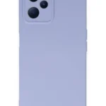 Uray store Realme C35 Kılıf Nano içi Kadife Silikon - Lila