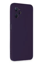 Uray store Realme C35 Kılıf Nano içi Kadife Silikon - Mor - Görsel 2