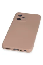 Uray store Realme C35 Kılıf Nano içi Kadife Silikon - Pudra - Görsel 4