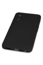 Uray store Realme C35 Kılıf Nano içi Kadife Silikon - Siyah - Görsel 4