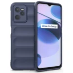 Uray store Realme C35 Kılıf Optimum Silikon - Lacivert