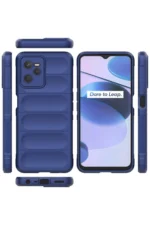 Uray store Realme C35 Kılıf Optimum Silikon - Lacivert - Görsel 3