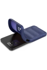Uray store Realme C35 Kılıf Optimum Silikon - Lacivert - Görsel 5