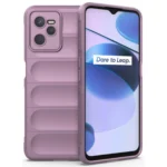 Uray store Realme C35 Kılıf Optimum Silikon - Mor