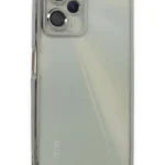Uray store Realme C35 Kılıf Razer Lensli Silikon - Gümüş