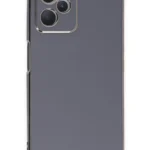 Uray store Realme C35 Kılıf Volet Silikon - Mavi