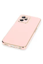 Uray store Realme C35 Kılıf Volet Silikon - Pembe - Görsel 4