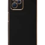 Uray store Realme C35 Kılıf Volet Silikon - Siyah
