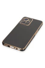 Uray store Realme C35 Kılıf Volet Silikon - Siyah - Görsel 4