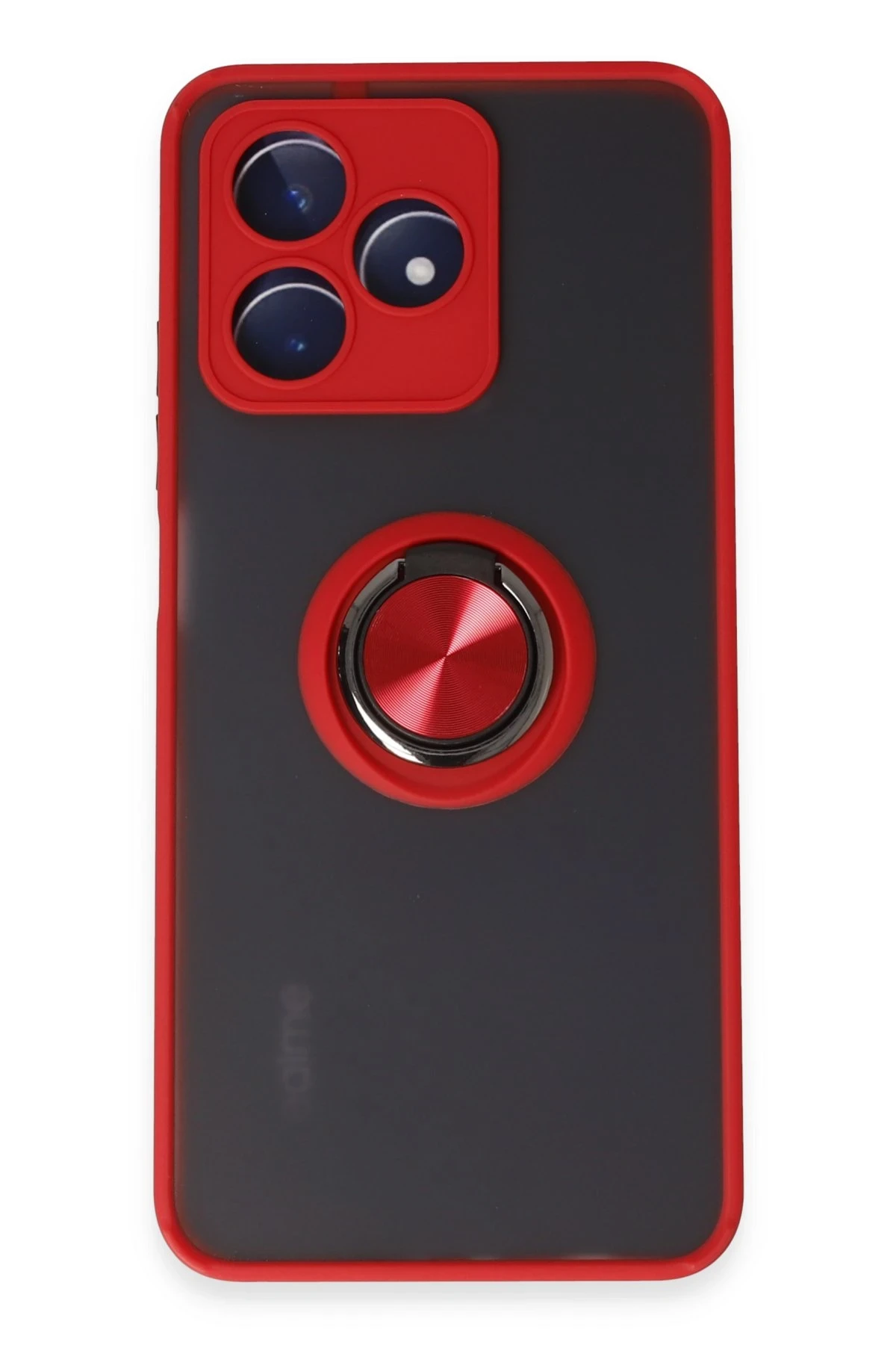 newface-realme-c53-kilif-montreal-yuzuklu-silikon-kapak-kirmizi-default Uray store Realme C53 Kılıf Montreal Yüzüklü Silikon Kapak - Kırmızı - Görsel 1