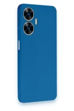 Uray store Realme C55 Kılıf First Silikon - Mavi - Görsel 2