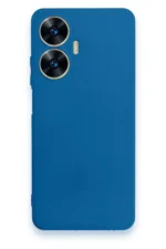 Uray store Realme C55 Kılıf First Silikon - Mavi