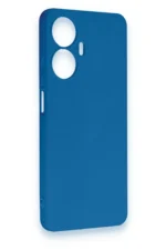 Uray store Realme C55 Kılıf First Silikon - Mavi - Görsel 4