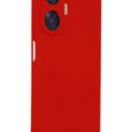 Uray store Realme C55 Kılıf Nano içi Kadife Silikon - Kırmızı