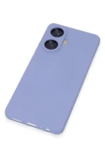 Uray store Realme C55 Kılıf Nano içi Kadife Silikon - Lila - Görsel 2