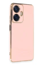 Uray store Realme C55 Kılıf Volet Silikon - Pembe - Görsel 2