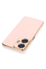 Uray store Realme C55 Kılıf Volet Silikon - Pembe - Görsel 3