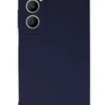 Uray store Realme C65 Kılıf First Silikon - Lacivert