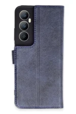 Uray store Realme C65 Kılıf Trend S Plus Kapaklı Kılıf - Lacivert