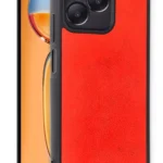 Uray store Realme Note 50 4G Kılıf Aras Deri Kapak - Kırmızı