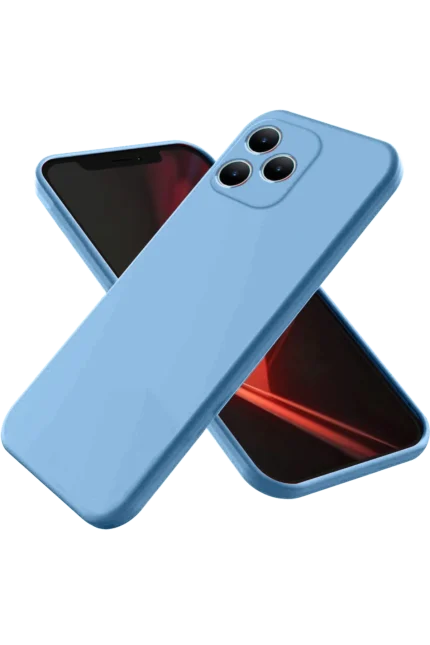 Uray store Realme Note 50 4G Kılıf First Silikon - Mavi
