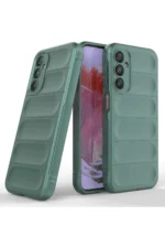 Uray store Samsung A36 Kılıf Optimum Silikon - Koyu Yeşil - Görsel 2